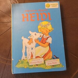 Heidi And Babar Collectible Vintage Childrens Book